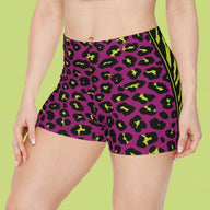 Wild Tiger Stripe Active Shorts