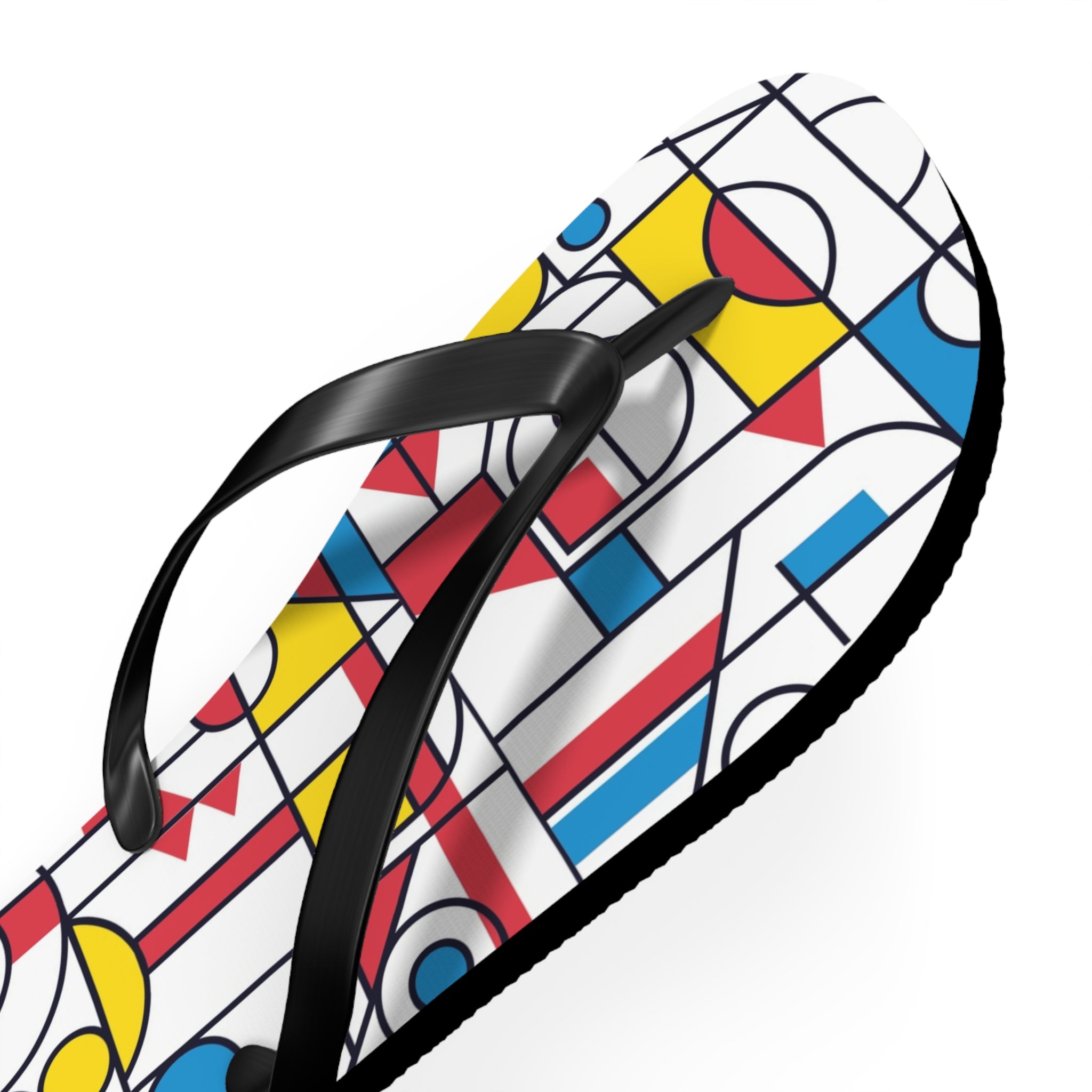 Modern Art Flip Flops
