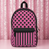 Polka Stripe Backpack