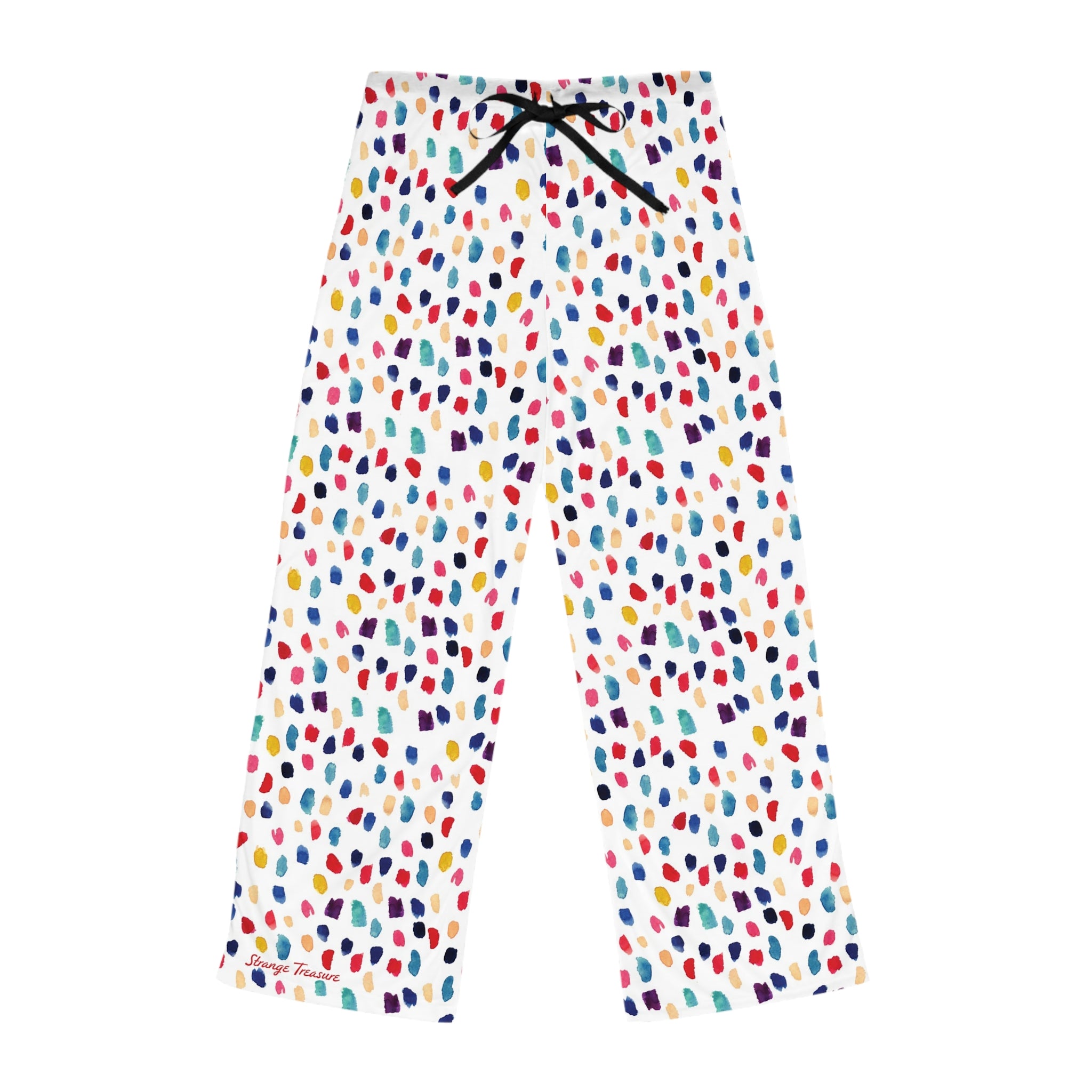 Painty Dot Womens Pajama Pants