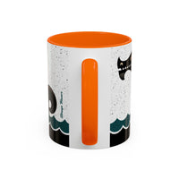 Sea Monster Accent Mug