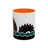 Sea Monster Accent Mug