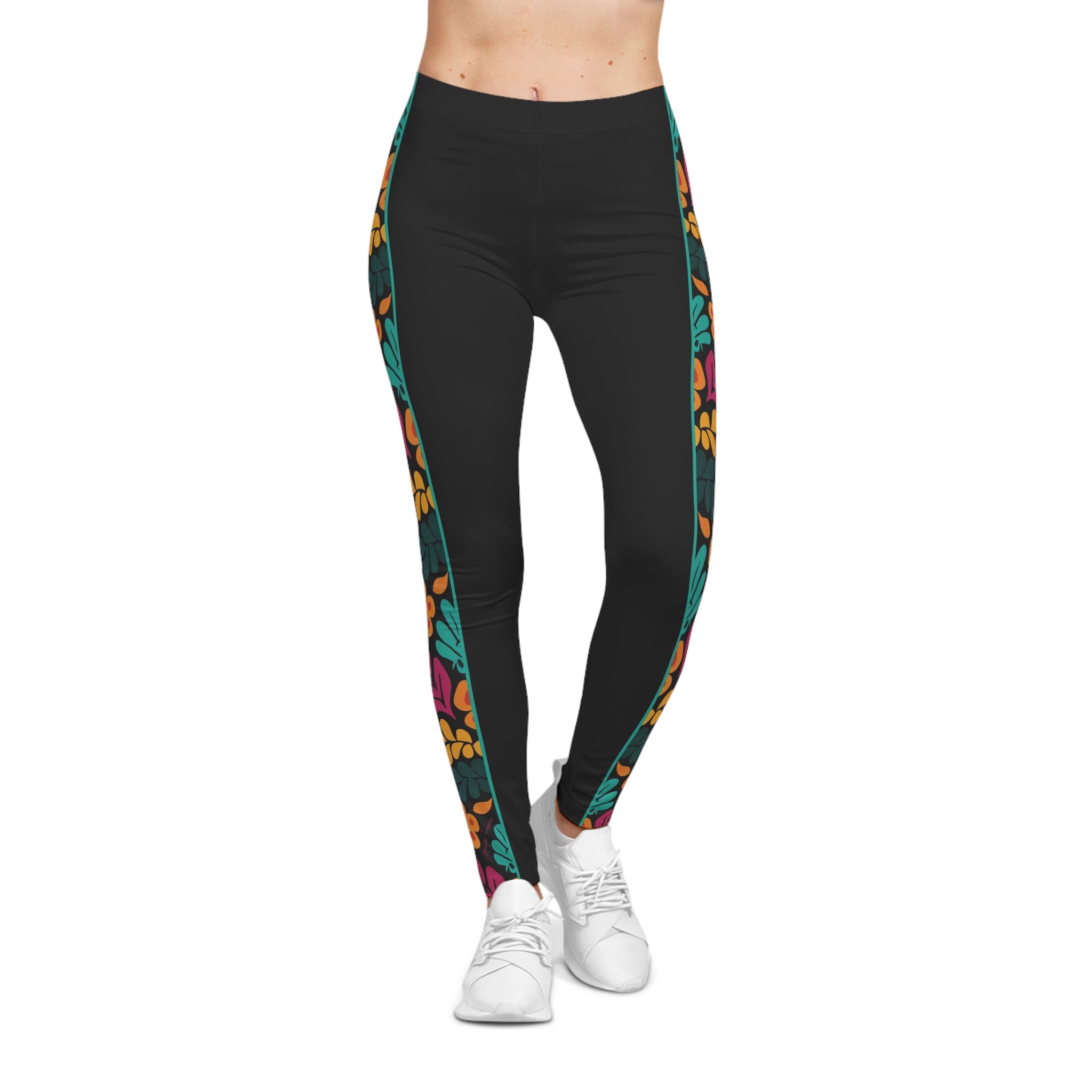 Tropical Floral Active Legging