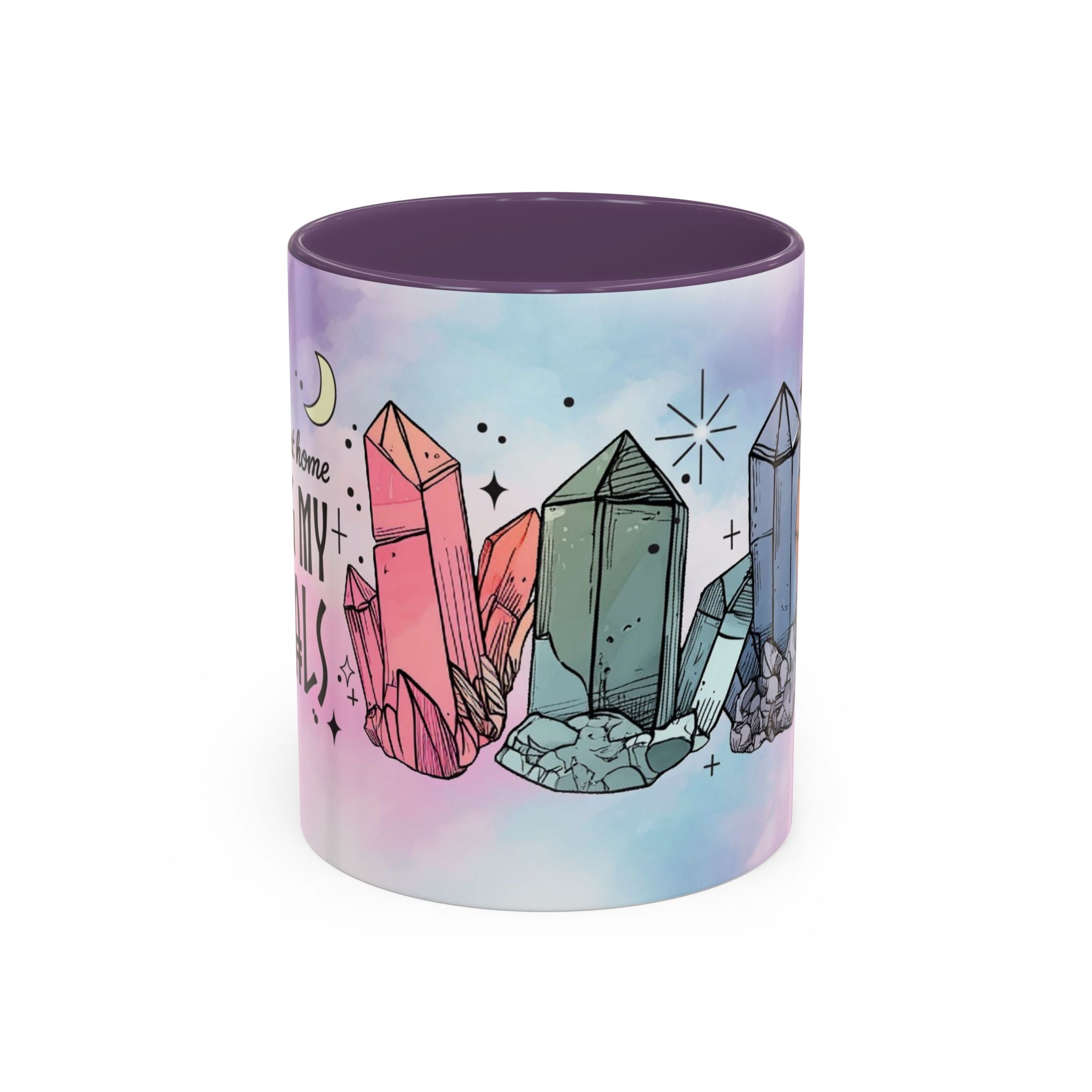 Crystal Rubbing Accent Mug