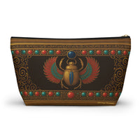 Scarab Beetle Large Zipper Pouch