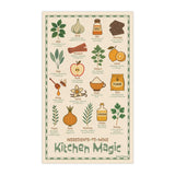 Kitchen Witch Tea Towel