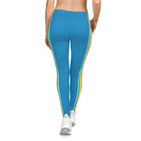 Rainbow Racing Stripe Active Legging