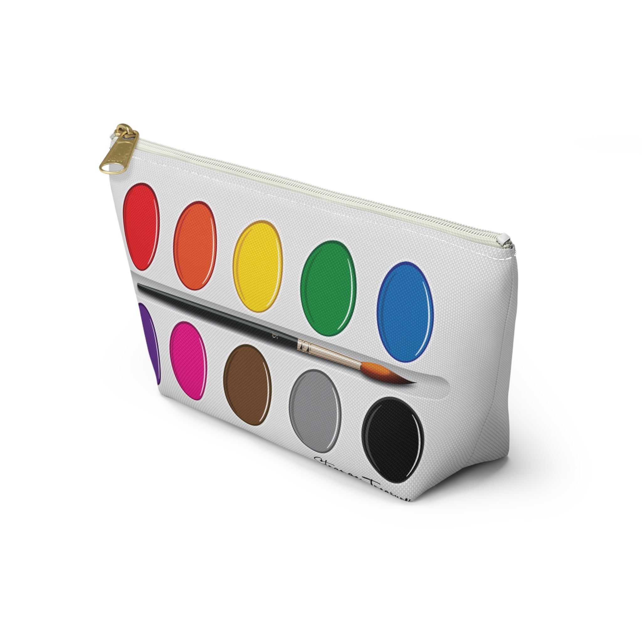 Watercolor Paint Set Small Zipper Pouch