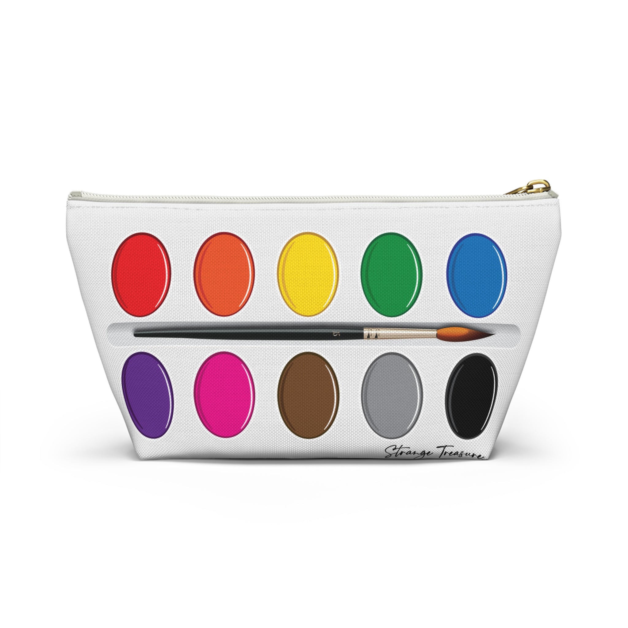 Watercolor Paint Set Small Zipper Pouch