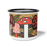 Retro Mushrooms Camp Cup