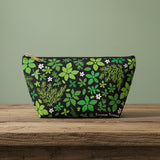 Micro Greens Small Zipper Pouch