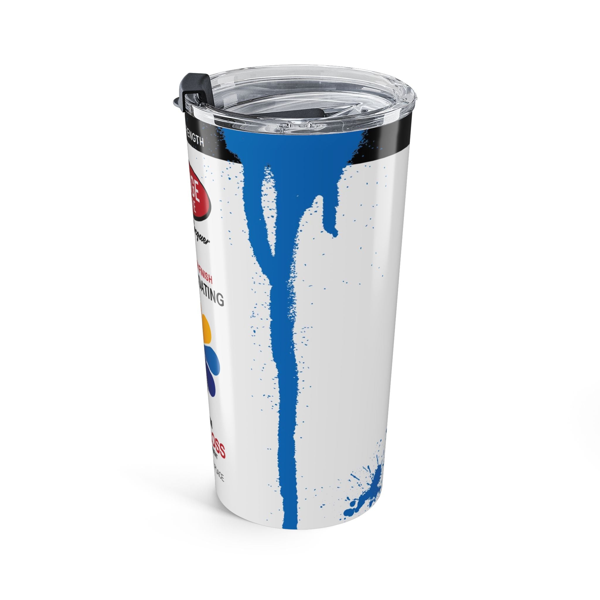 Spray Paint Can 20 oz. Tumbler With Lid