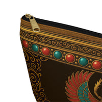Scarab Beetle Large Zipper Pouch