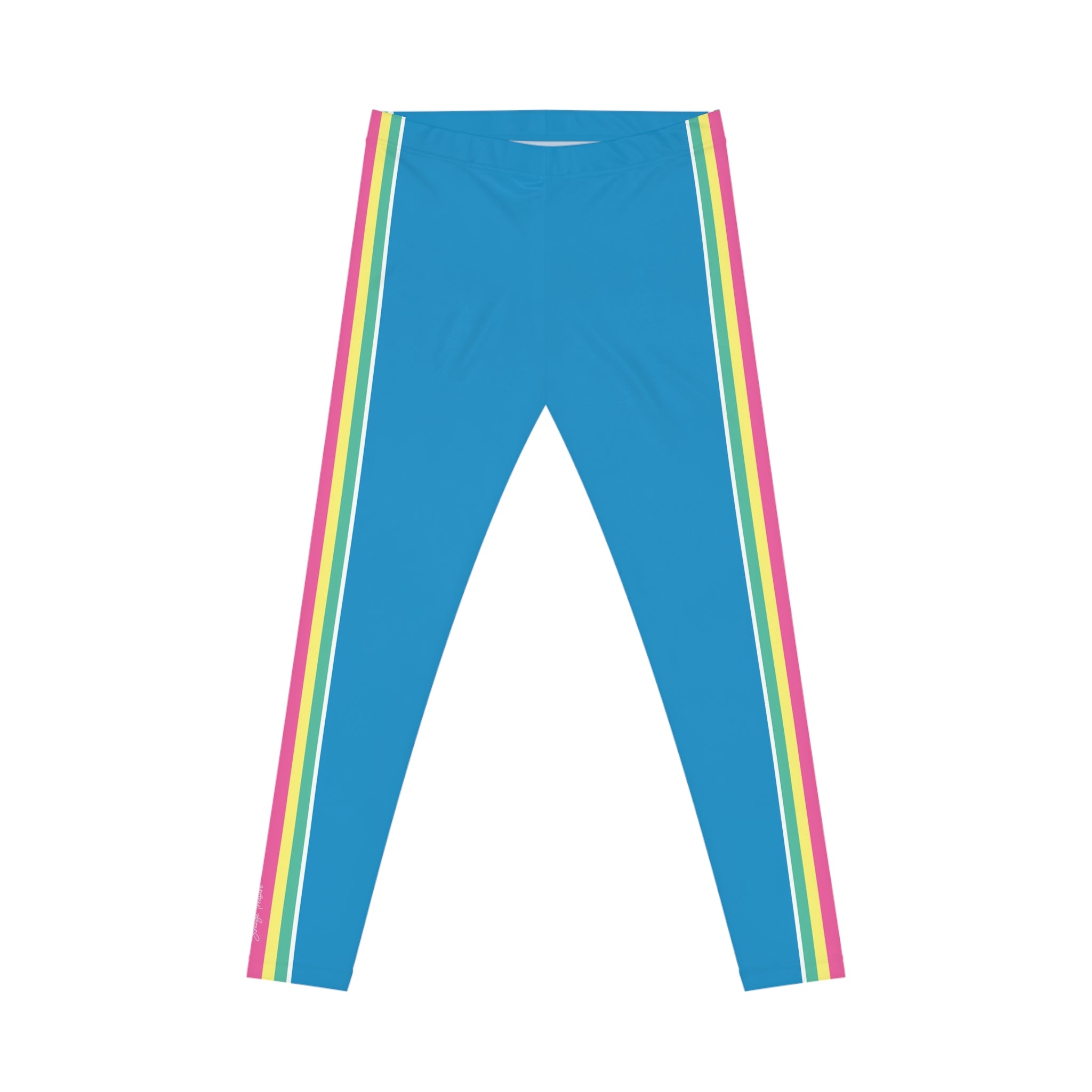 Rainbow Racing Stripe Active Legging