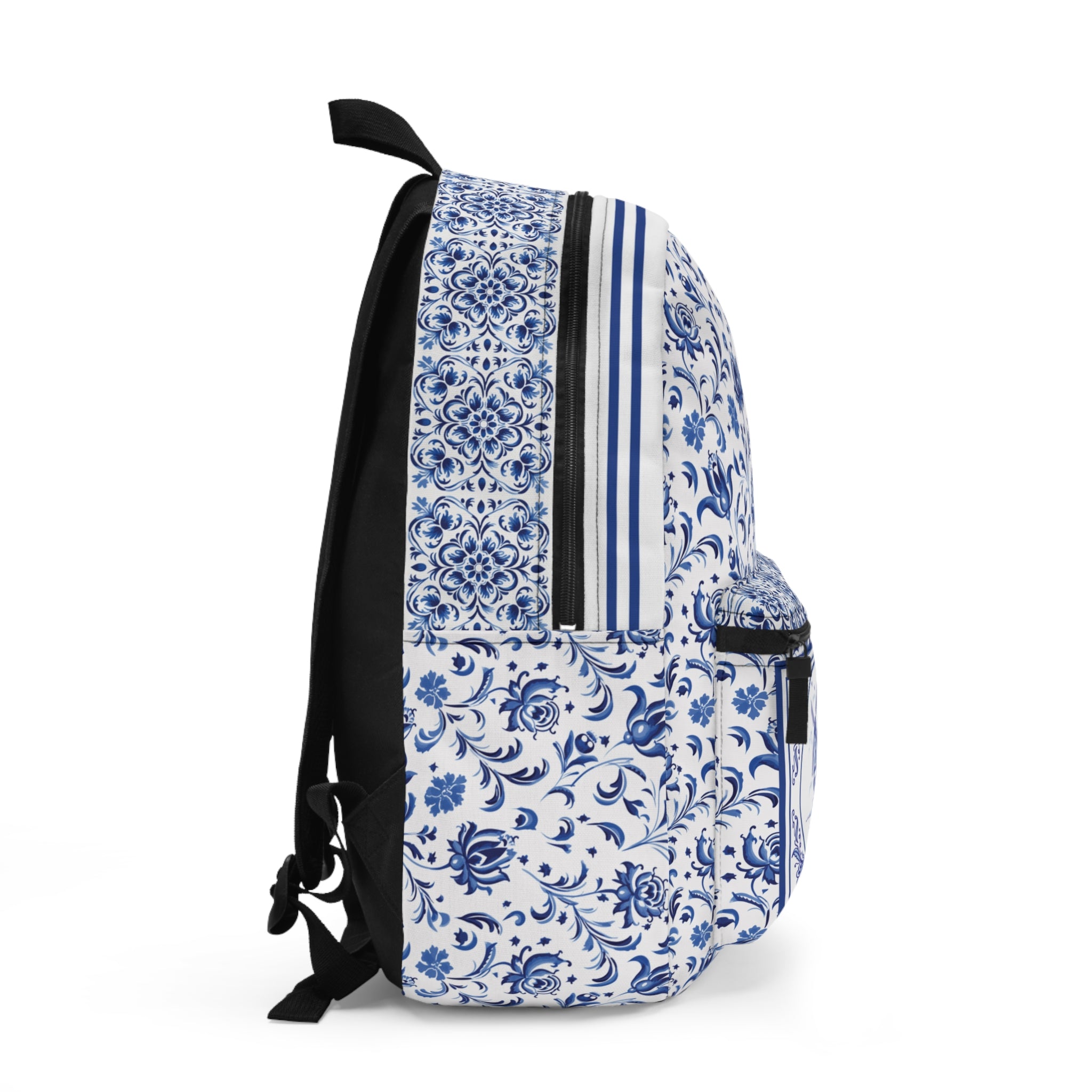 Dutch Delft Motif Backpack