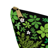 Micro Greens Small Zipper Pouch