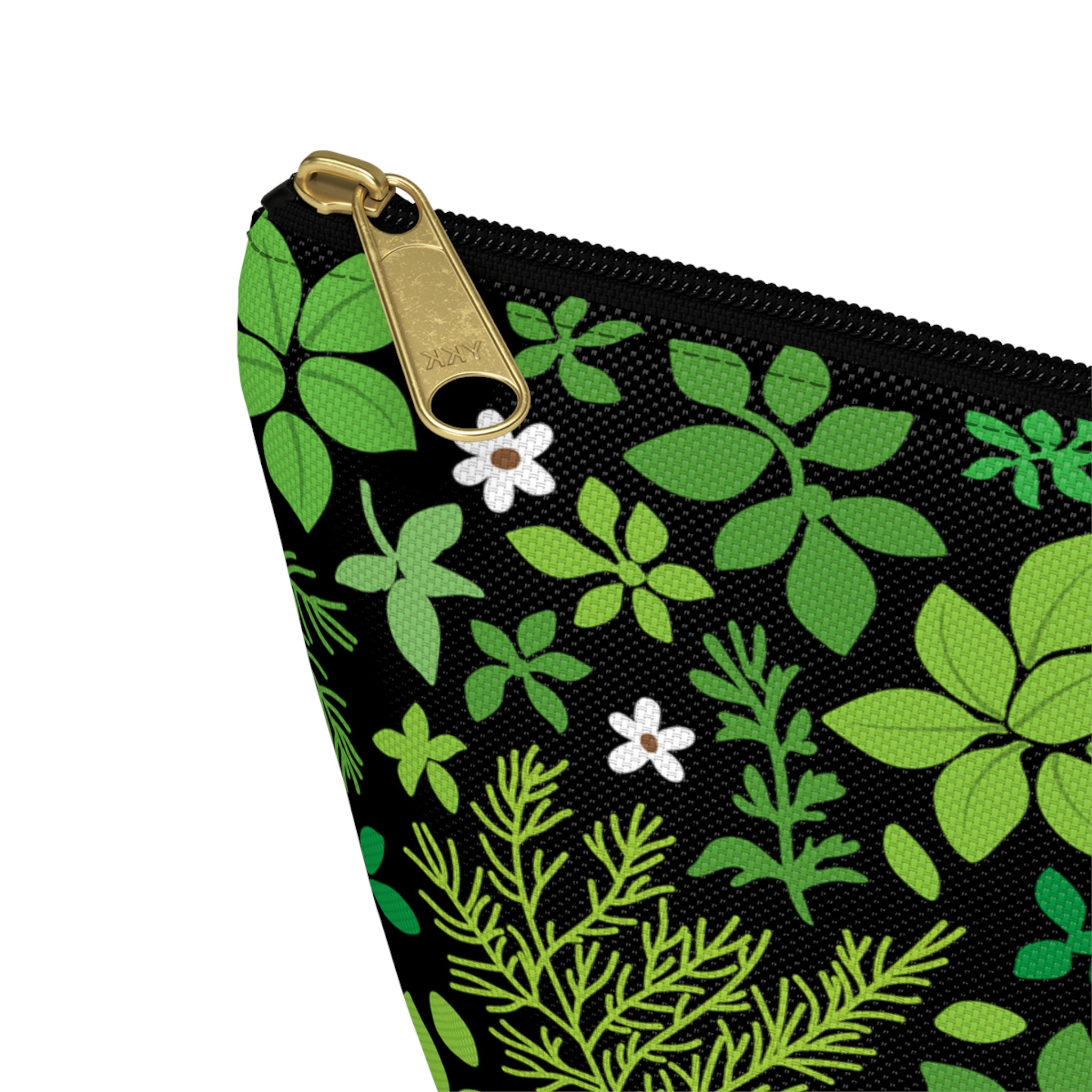 Micro Greens Small Zipper Pouch