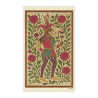 Jester Rabbit Tapestry Tea Towel