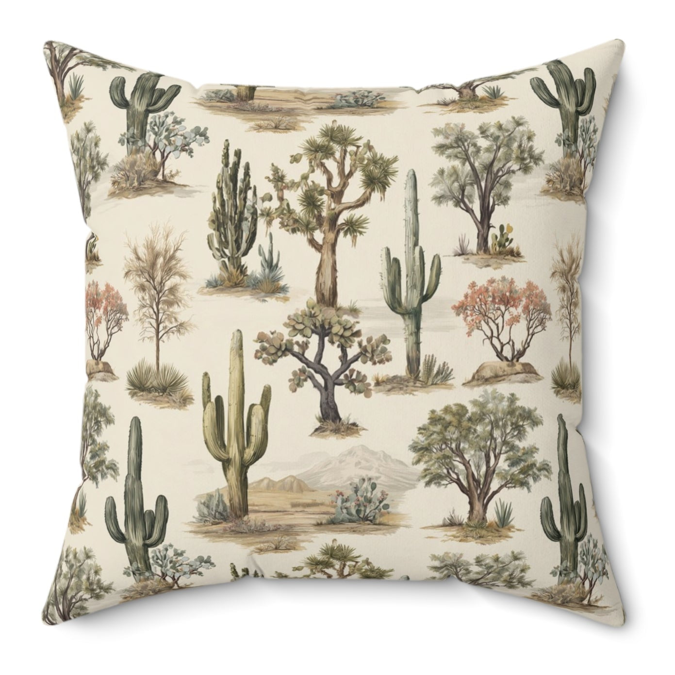 Jackalope 16"x16" Throw Pillow