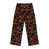 Cozy Women's Lava Print Pajama Pants, Comfortable Lounge Wear, Relaxation Gift, Sleepwear, Perfect for Home and Travel