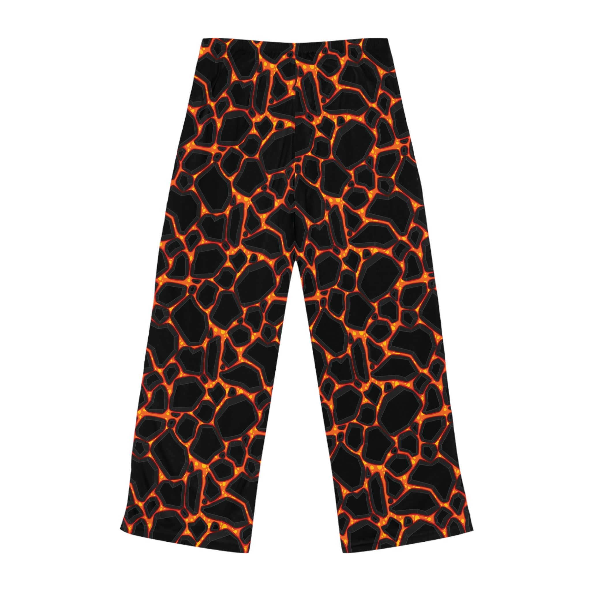 Cozy Women's Lava Print Pajama Pants, Comfortable Lounge Wear, Relaxation Gift, Sleepwear, Perfect for Home and Travel