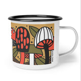 Retro Mushrooms Camp Cup