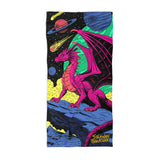 Space Dragon Beach Towel