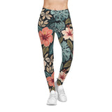 Classic Hibiscus Active Legging
