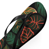 Calathea Leaves Flip Flops
