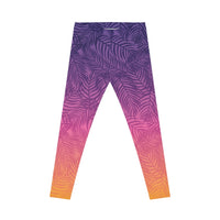 Sunset Palm Active Leggings