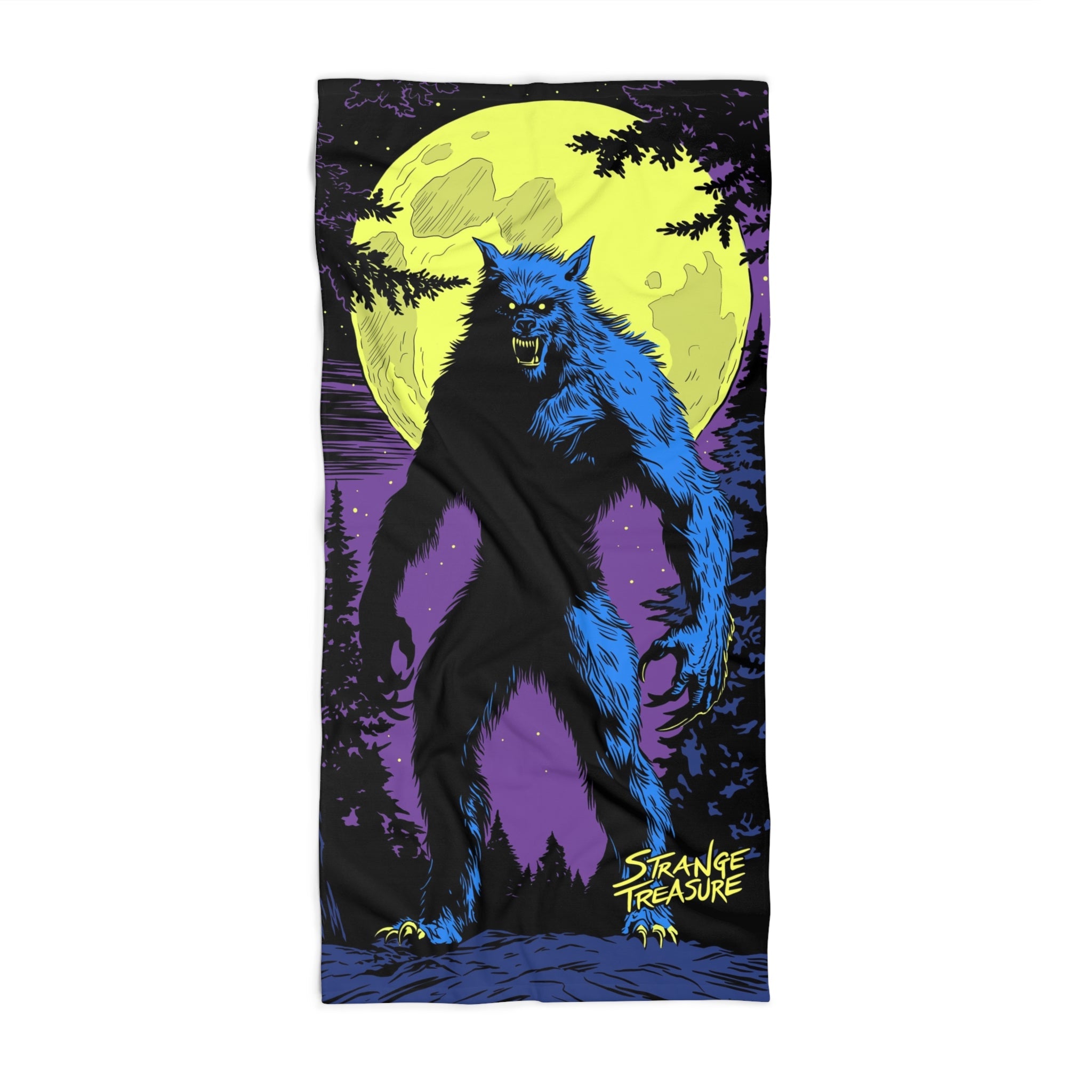 Werewolf Moon Beach Towel