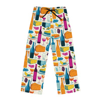 Wine & Cheese Womens Pajama Bottoms