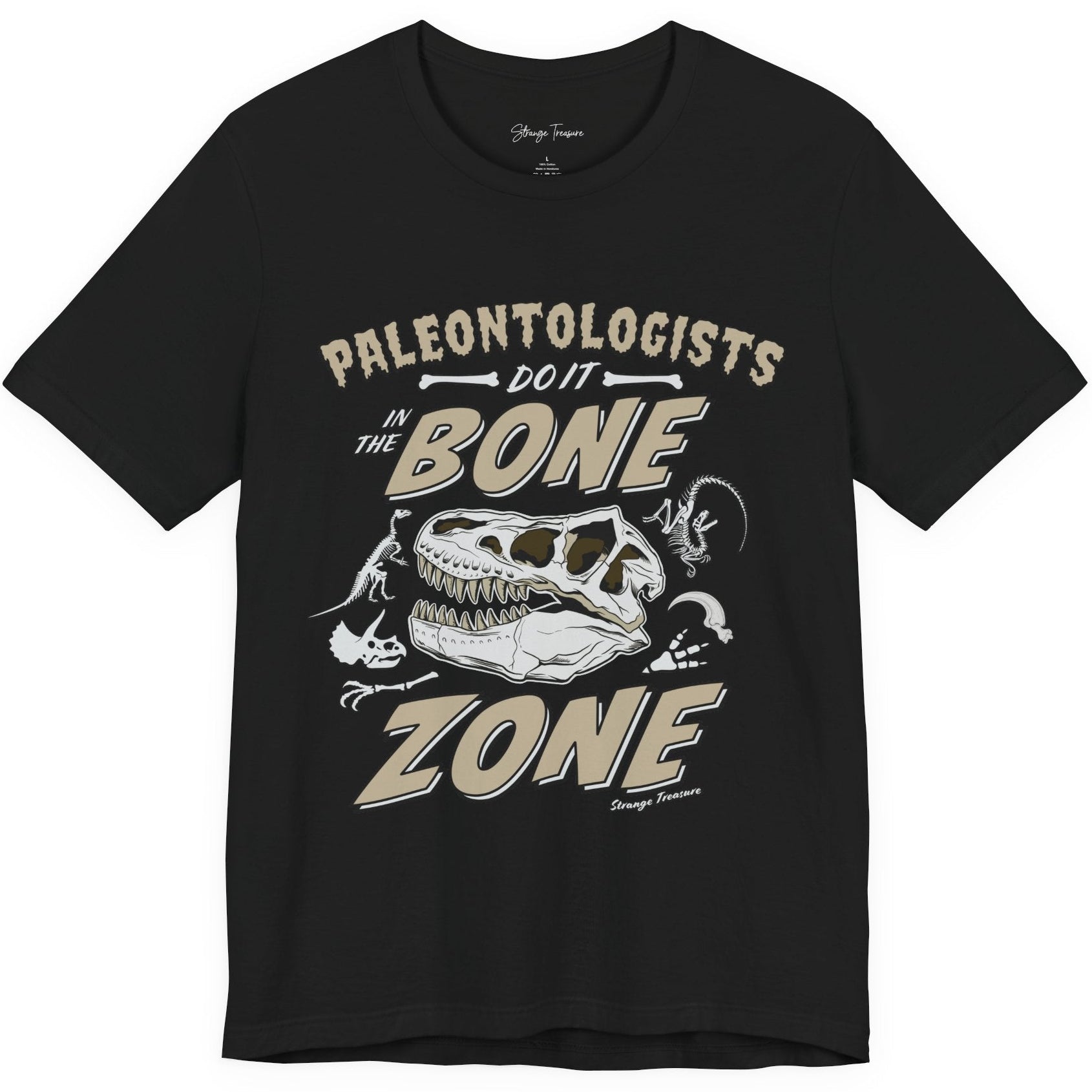 Paleontologists Bone Zone Tee