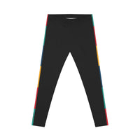 Color Block Stripe Active Legging