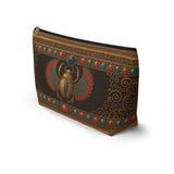 Scarab Beetle Large Zipper Pouch