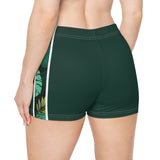Monstera Stripe Active Shorts