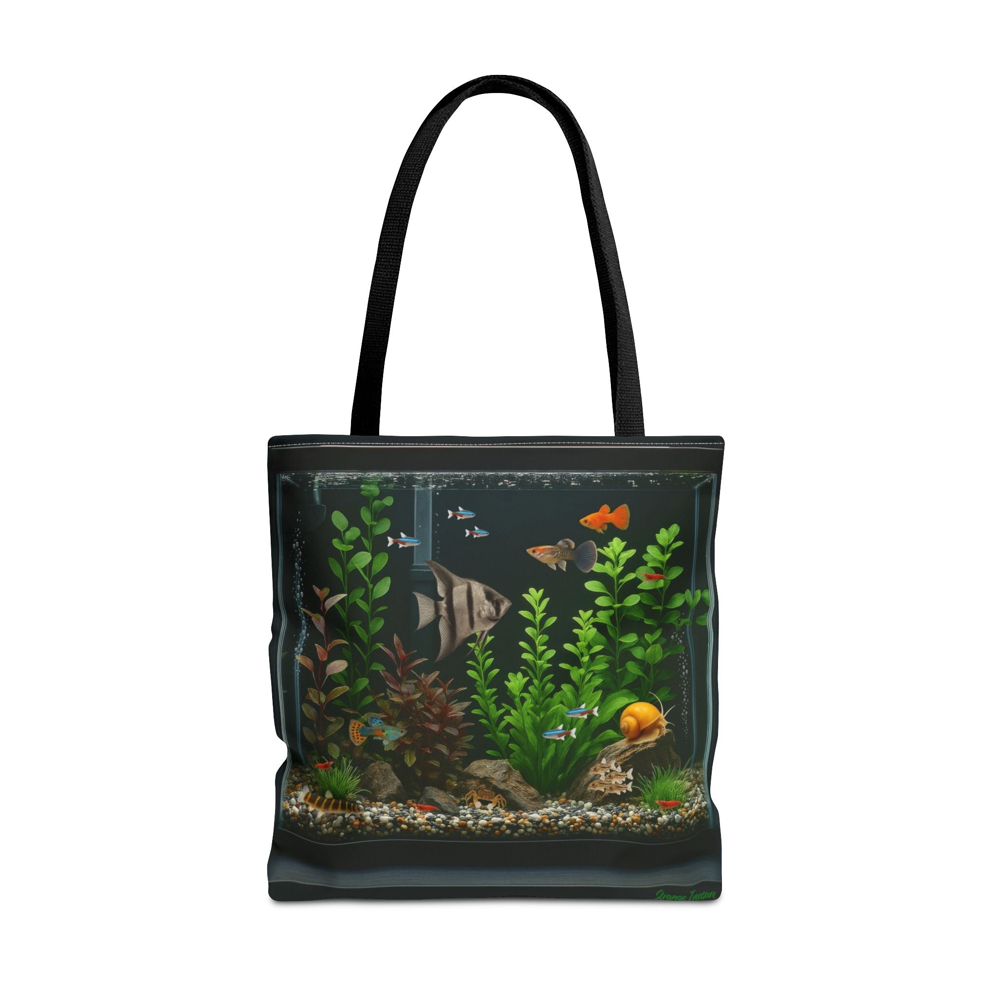 Fish Tank 18"x 18" Tote Bag