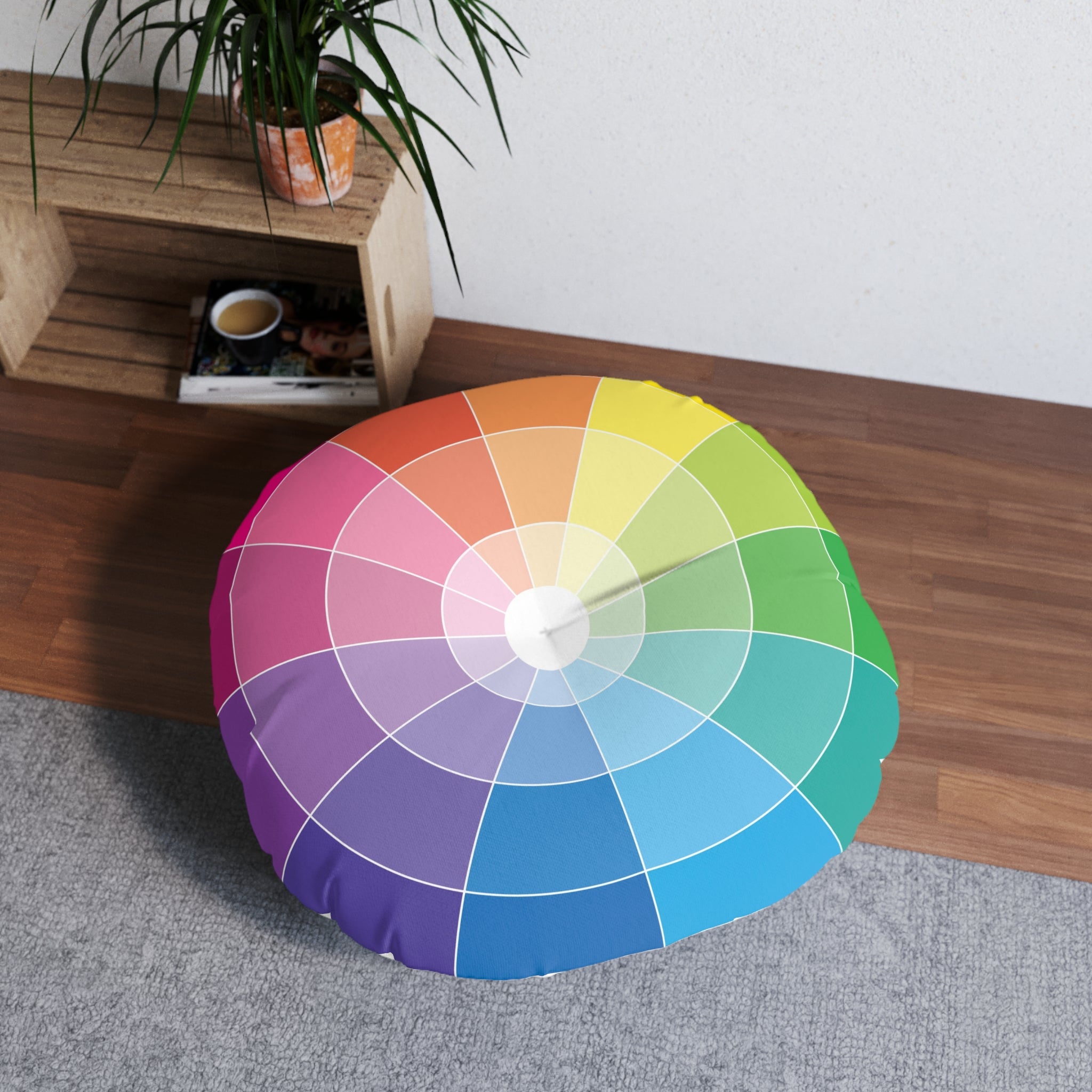 Color Wheel 30" Floor Tuft