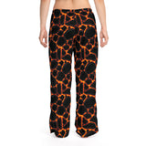 Cozy Women's Lava Print Pajama Pants, Comfortable Lounge Wear, Relaxation Gift, Sleepwear, Perfect for Home and Travel