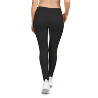 Color Block Stripe Active Legging