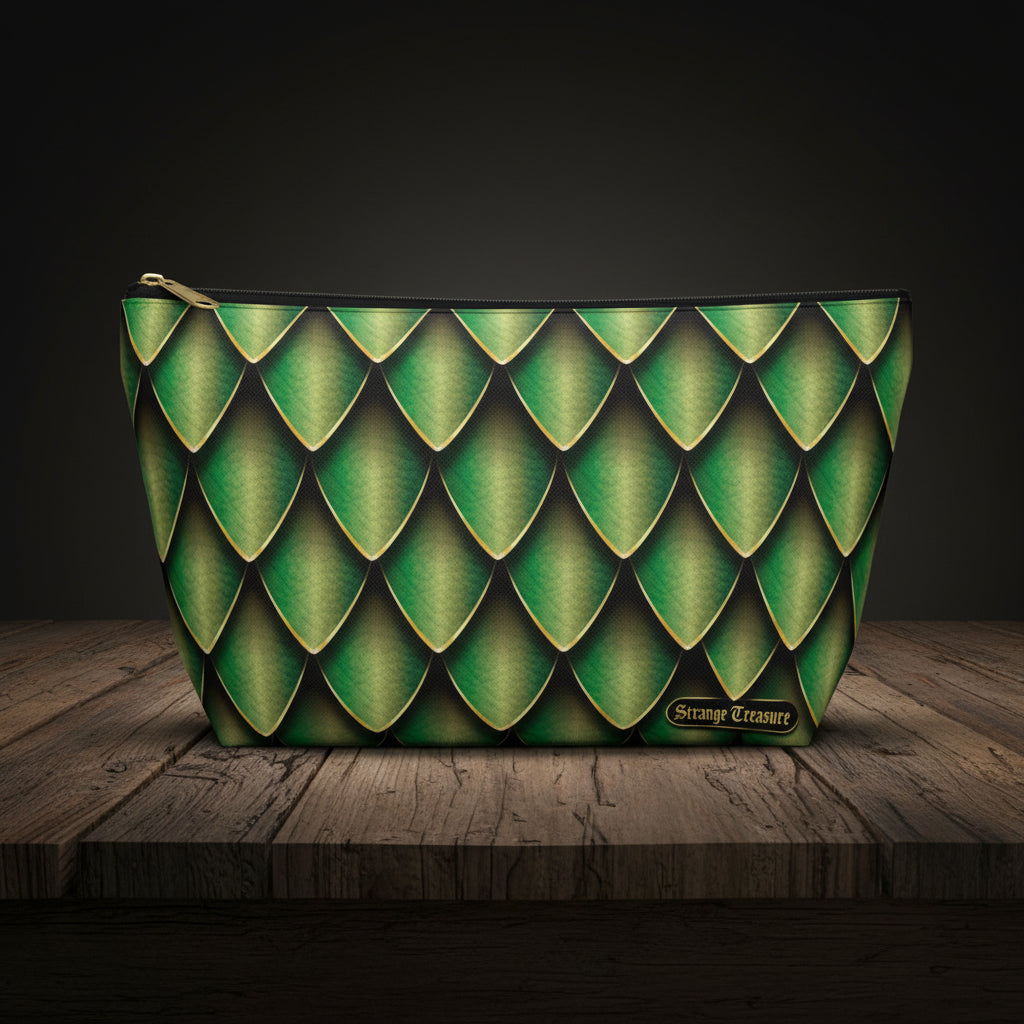 Dragon Scales Large Zipper Pouch