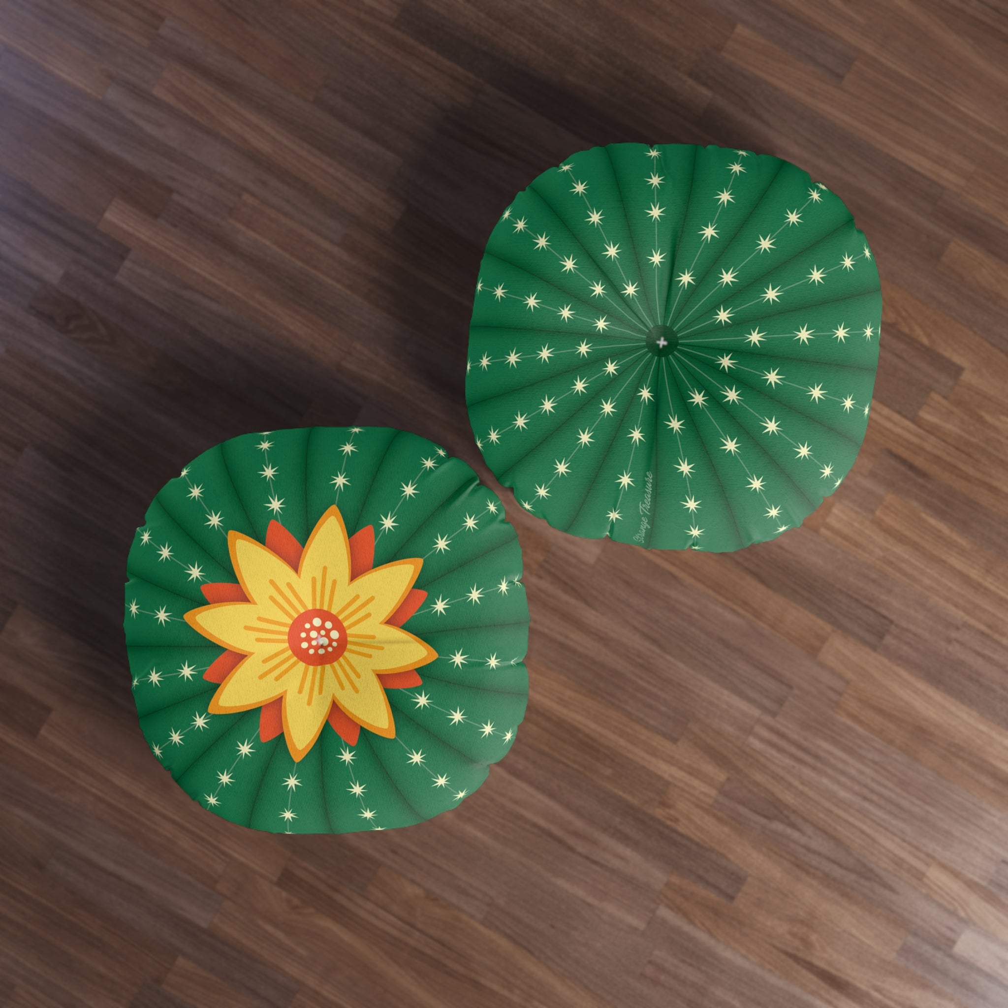 Barrel Cactus 30" Floor Tuft