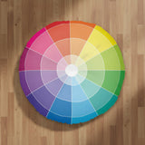 Color Wheel 30" Floor Tuft