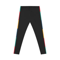 Color Block Stripe Active Legging