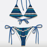 Blue Jay String Bikini Set