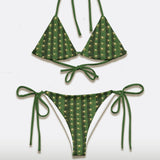 Prickly Pair String Bikini Set
