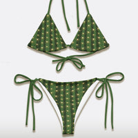 Prickly Pair String Bikini Set