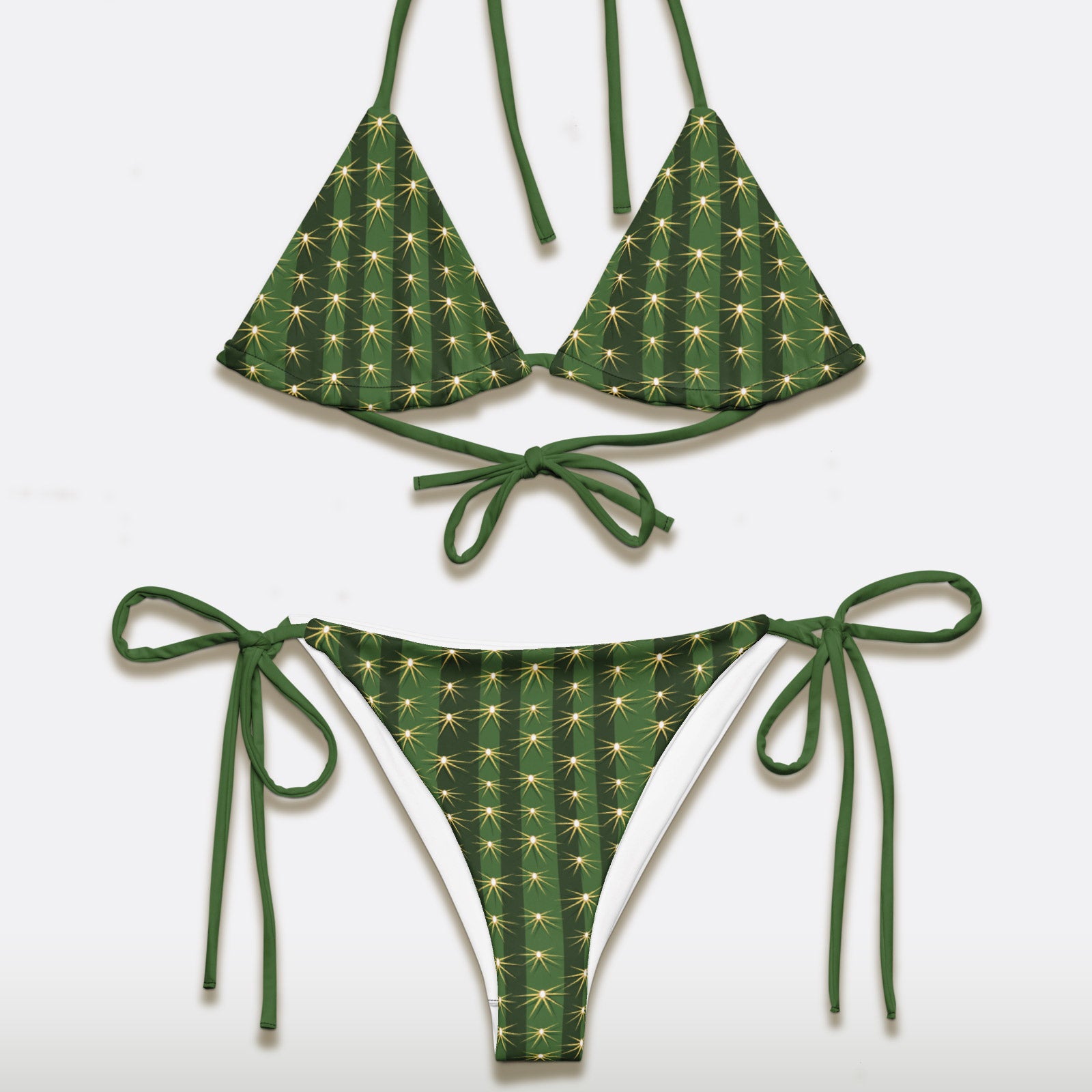 Prickly Pair String Bikini Set