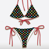 Candy Dot String Bikini Set