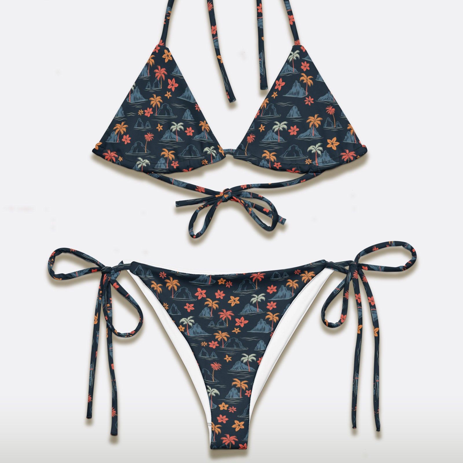 Tiny Islands String Bikini Set
